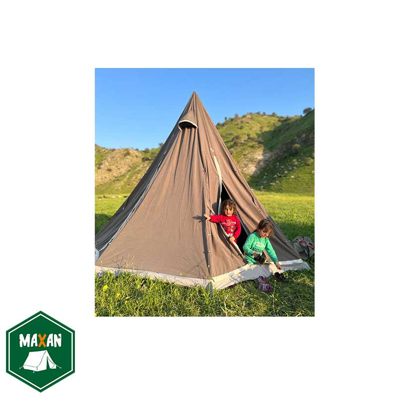 چادر سرخپوستی ۷ نفره کفدار آپارات شده دیلور