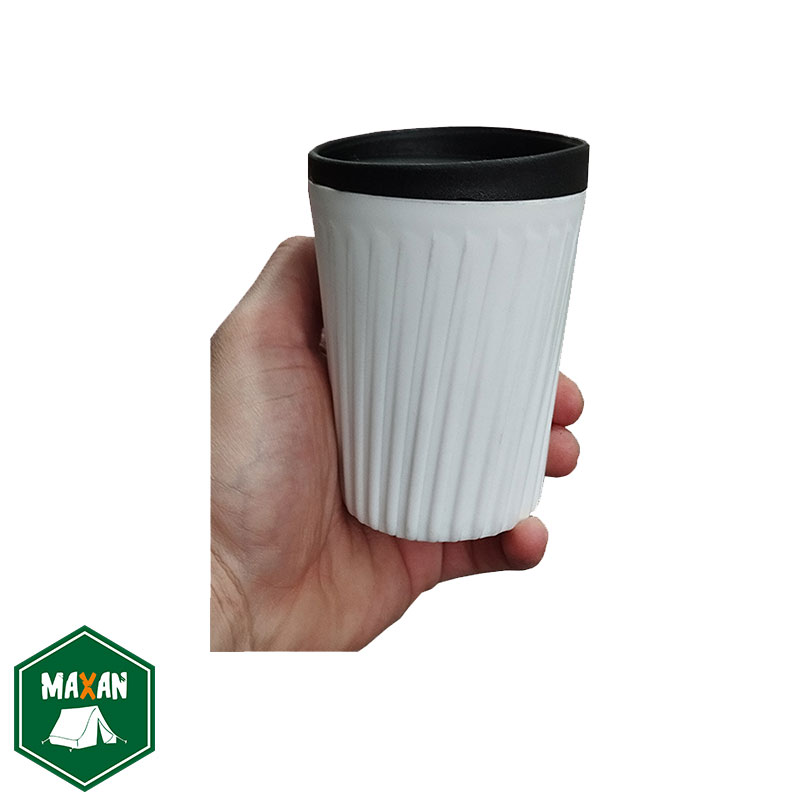 ماگ درب دار مسافرتی 220 میلی لیتر بلک فایر