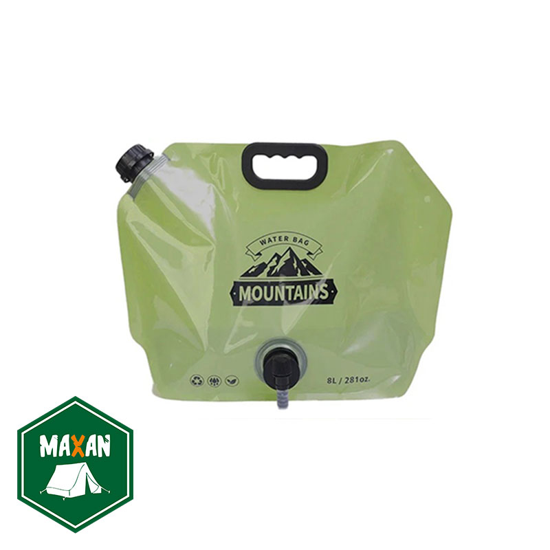 گالن آب ۸ لیتری تاشو مدل Water Bag-8L